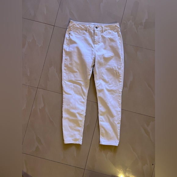 Sound/Style Los Angeles Jeans Womens Slim Straight Leg White Skinny White‎ 12 - Picture 14 of 14